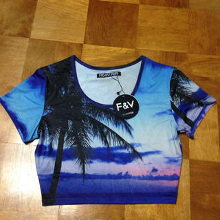 フィグアンドヴァイパー(FIG&VIPER)のショートトップス(Tシャツ(半袖/袖なし))