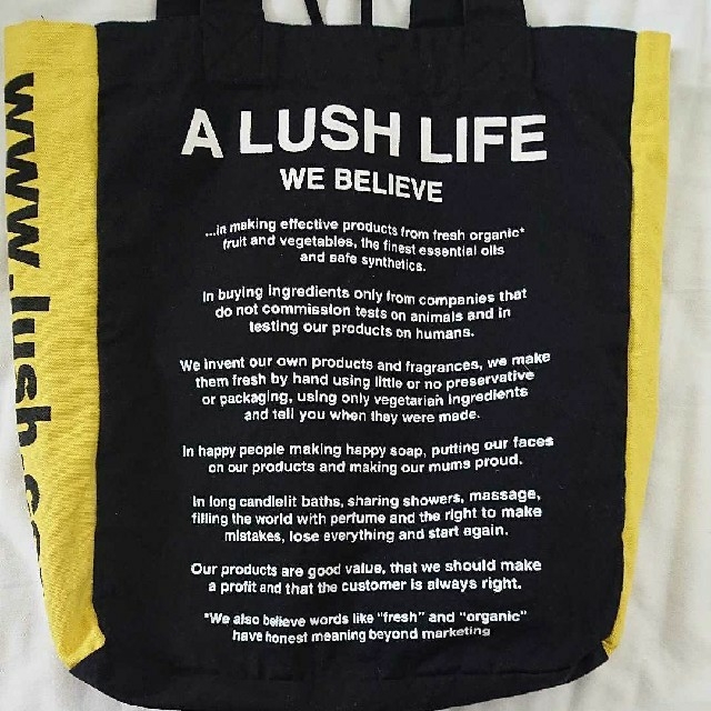 LUSH(ラッシュ)のLUSH 限定 トートバッグ レディースのバッグ(トートバッグ)の商品写真