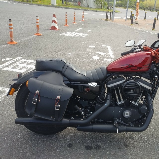 Harley Davidson(ハーレーダビッドソン)のハーレーダビッドソン純正サドルバック☆スポスタ用☆オリジナル☆二個セット 自動車/バイクのバイク(装備/装具)の商品写真