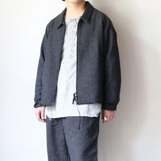 コモリ(COMOLI)のbukht　COTTON WOOL TWEED  BLOUSON(ブルゾン)