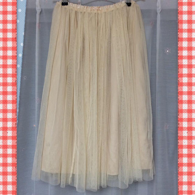 LOWRYS FARM(ローリーズファーム)のチュールスカート レディースのスカート(ロングスカート)の商品写真