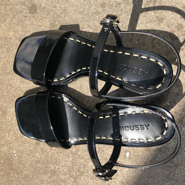 moussy(マウジー)のmoussy JUICY COLOR SANDALS Mサイズ レディースの靴/シューズ(サンダル)の商品写真