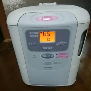 サンヨー(SANYO)のSanyo スチームファン式 加湿器(加湿器/除湿機)