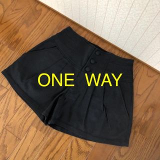 ワンウェイ(one*way)の美品❤️ONE  WAY キュロット(キュロット)