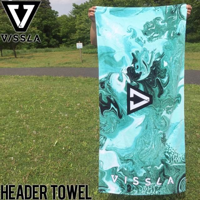 VISSLA ヴィスラ HEADER TOWEL ビーチタオル