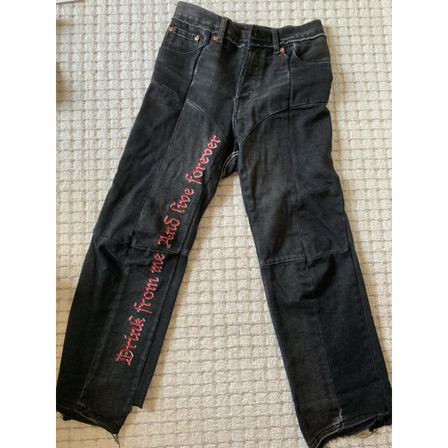 vetements TFD embroidery jeans size Mの通販 by sss｜ラクマ