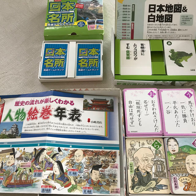 学研 歴史人物かるた 都道府県かるた 日本名所トランプの通販 By のっち S Shop ガッケンならラクマ