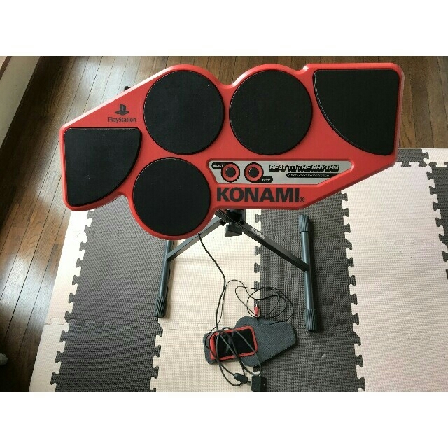 KONAMI - ドラムマニア専用コントローラー ソフト・スタンド同梱セット KONAMI - ドラムマニア専用コントローラー ソフト・スタンド同梱セット