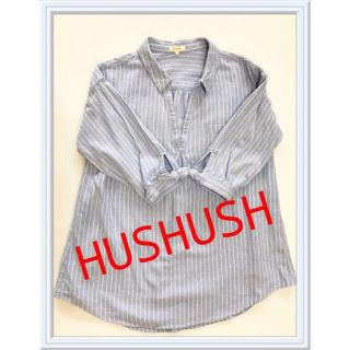 ハッシュアッシュ(HusHush)のHUSHUSH ハッシュアッシュ ブラウス スキッパー 美品(シャツ/ブラウス(長袖/七分))