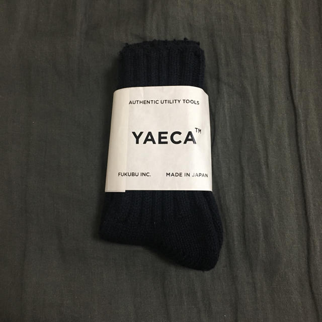 YAECA(ヤエカ)のYAECA ソックス ネイビー レディースのレッグウェア(ソックス)の商品写真