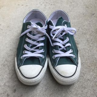 コンバース(CONVERSE)のコンバース 緑 24cm チャックテイラー(スニーカー)