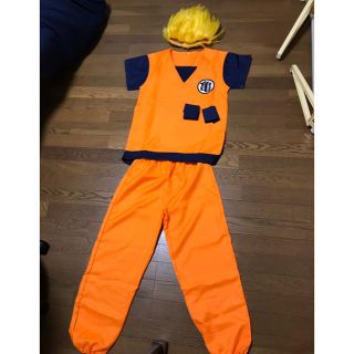 ドラゴンボール(ドラゴンボール)のドラゴンボール 悟空 超サイヤ人 コスプレ(衣装)