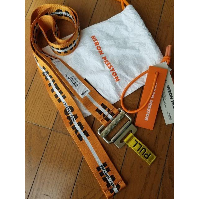 ヌビアン購入 HERON PRESTON 
ヘロンプレストン
ロゴ ベルト