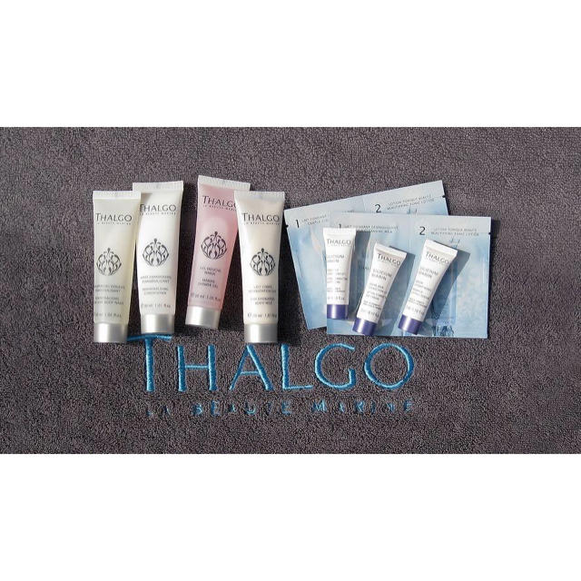 THALGO(タルゴ)の【最終値下げ】フランス THALGO社アメニティセット コスメ/美容のキット/セット(サンプル/トライアルキット)の商品写真