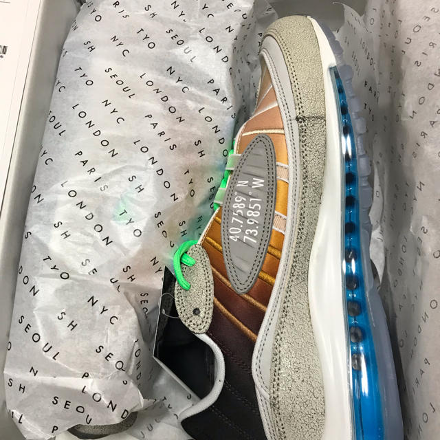 靴/シューズNIKE AIR MAX 98 "ON-AIR NYC"