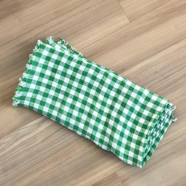 ストール/パシュミナ新品 asaucemeler gingham check アソースメレ