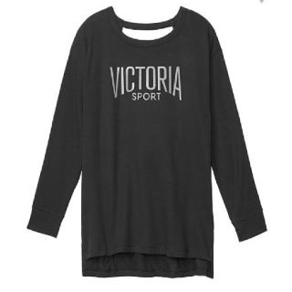 ヴィクトリアズシークレット(Victoria's Secret)のロゴ入りTシャツ ヴィクトリアシークレット(Tシャツ(長袖/七分))