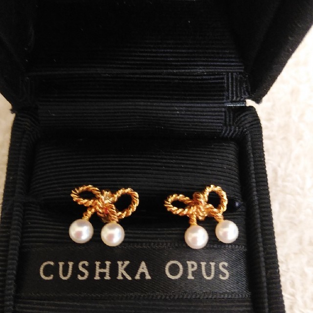 CUSHKA OPUS  18K  ピアス　ネックレス　セット