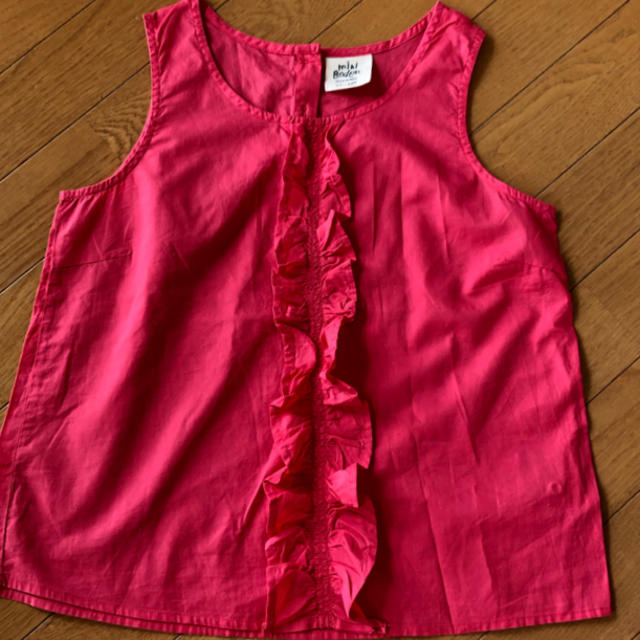 Boden(ボーデン)のMini Boden 綿タンクトップ キッズ/ベビー/マタニティのキッズ服女の子用(90cm~)(Tシャツ/カットソー)の商品写真