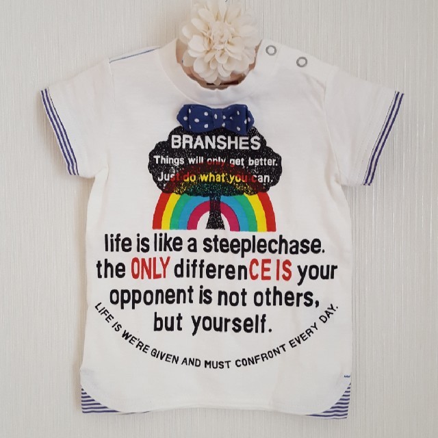 Branshes(ブランシェス)の新品ブランシェス　Tシャツ　90センチ キッズ/ベビー/マタニティのキッズ服男の子用(90cm~)(Tシャツ/カットソー)の商品写真