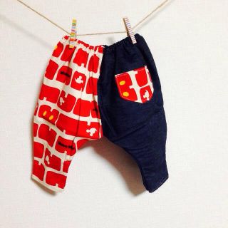 handmadeSALEミッキーサルエル(パンツ/スパッツ)