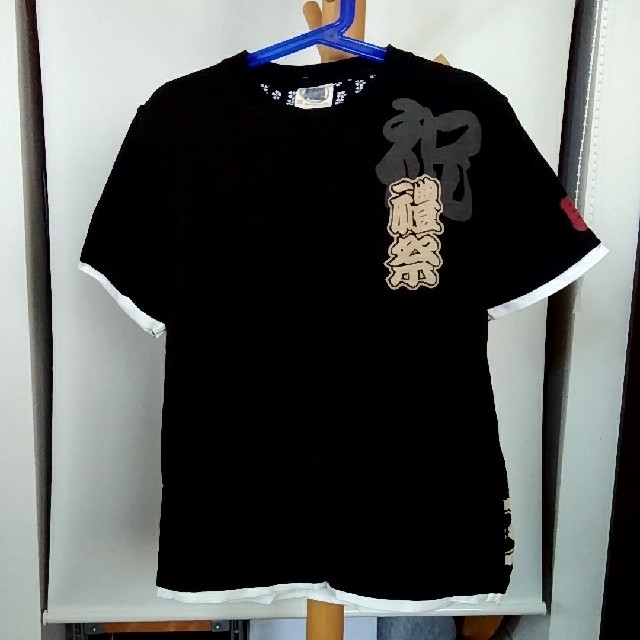 【新品値下げ】睦流・抜染TシャツKIDS L（約130cm） キッズ/ベビー/マタニティのキッズ服男の子用(90cm~)(Tシャツ/カットソー)の商品写真