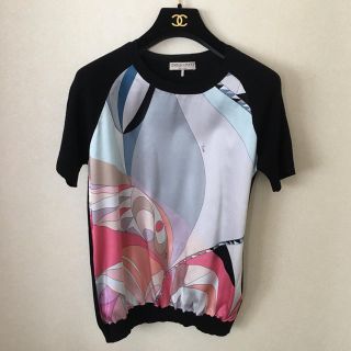 エミリオプッチ(EMILIO PUCCI)のプッチの上質でとても華やかでお洒落なサマーニット(ニット/セーター)