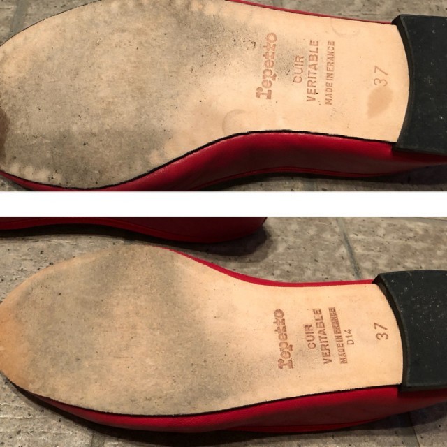 repetto(レペット)のRepetto♡赤バレエシューズ レディースの靴/シューズ(バレエシューズ)の商品写真