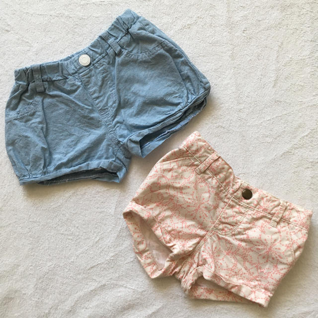 Old Navy(オールドネイビー)のOLD NAVYなど 短パン 4枚セット 80/12-18m キッズ/ベビー/マタニティのベビー服(~85cm)(パンツ)の商品写真