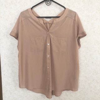 ショコラフィネローブ(chocol raffine robe)のchocol raffine  ブラウス(シャツ/ブラウス(半袖/袖なし))