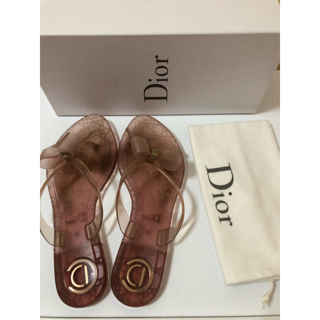 Christian Dior(クリスチャンディオール)の値下げしました❣️Dior ビーチサンダル レディースの靴/シューズ(ビーチサンダル)の商品写真