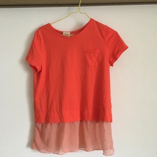 チャオパニック(Ciaopanic)の未使用★チャオパニック Tシャツ オレンジ カットソー(Tシャツ(半袖/袖なし))