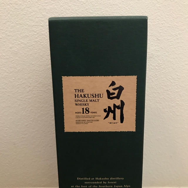 サントリー(サントリー)の白州 18年 ウイスキー サントリー SUNTORY 食品/飲料/酒の酒(ウイスキー)の商品写真