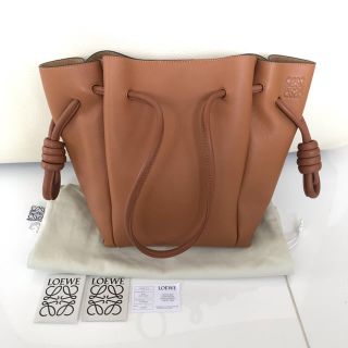 ロエベ(LOEWE)の美品 フラメンコ ノット トート スモール ハンド バッグ 321.12.T31(トートバッグ)