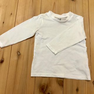 エイチアンドエム(H&M)のH&M オーガニックコットンTシャツ 長袖(Ｔシャツ)