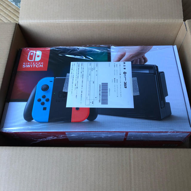 未開封  任天堂  SWITCH  ネオンカラー  納品書付き