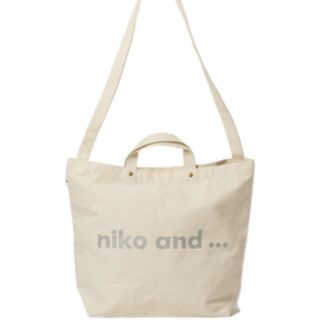 ニコアンド(niko and...)のniko and...ロゴ入りオリジナル2WAYトートバッグ【新品未開封】(トートバッグ)