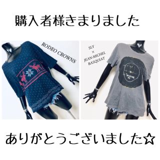 スライ(SLY)のSLY× JEAN-MICHEL＊BASQUIAT TOPS(Tシャツ(半袖/袖なし))