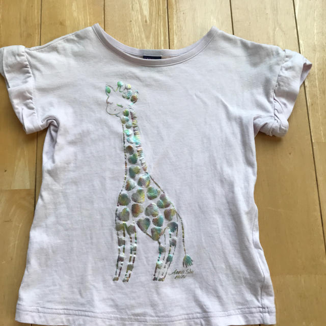 ANNA SUI mini(アナスイミニ)のアナスイミニ Tシャツ  110 キッズ/ベビー/マタニティのキッズ服女の子用(90cm~)(Tシャツ/カットソー)の商品写真