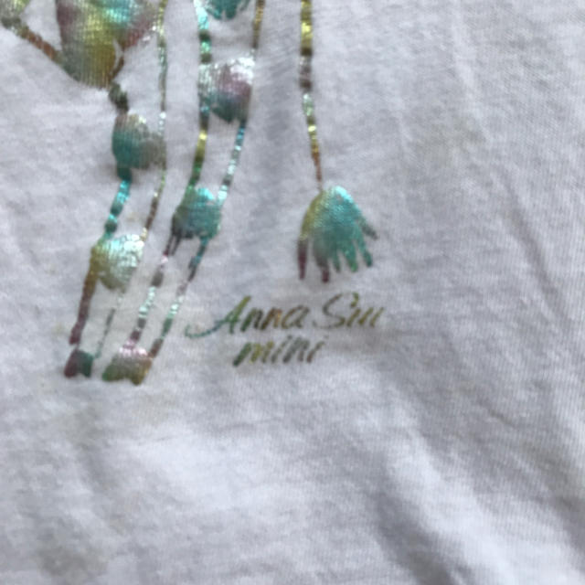 ANNA SUI mini(アナスイミニ)のアナスイミニ Tシャツ  110 キッズ/ベビー/マタニティのキッズ服女の子用(90cm~)(Tシャツ/カットソー)の商品写真