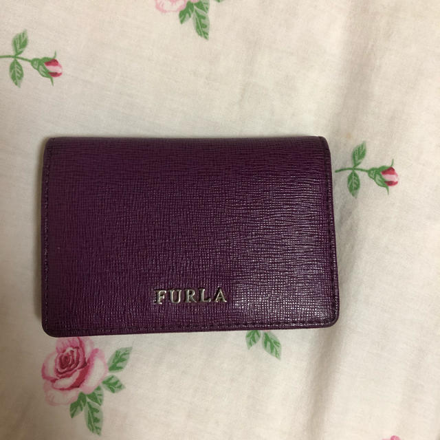 Furla(フルラ)のFURLA カードケース パープル レディースのファッション小物(名刺入れ/定期入れ)の商品写真