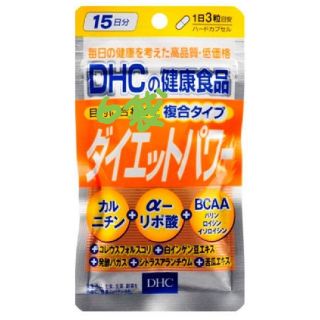 ディーエイチシー(DHC)のDHCダイエットパワー(15日分×6袋)(ダイエット食品)