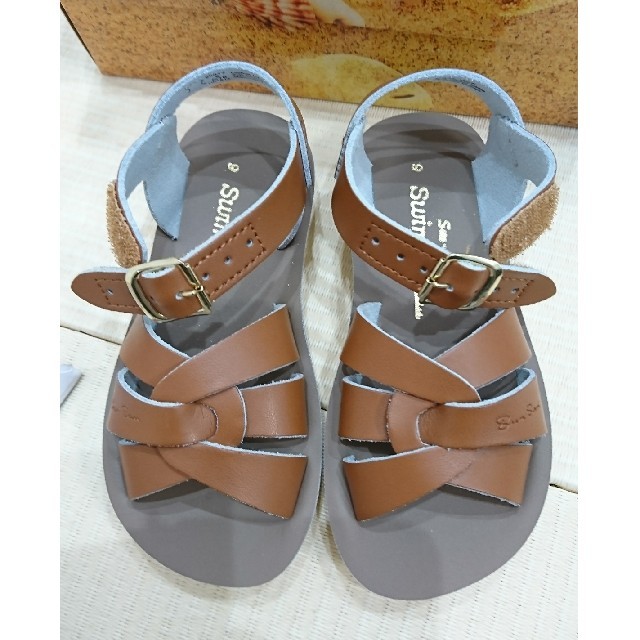 Caramel baby&child (キャラメルベビー&チャイルド)の新品未使用●saltwater swimmer tan
9 キッズ/ベビー/マタニティのキッズ靴/シューズ(15cm~)(サンダル)の商品写真