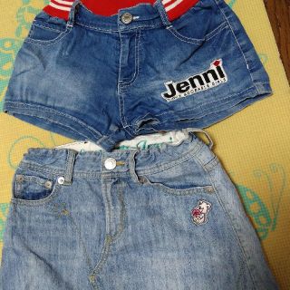 ジェニィ(JENNI)のお値下げ！SISTARJENNIのデニムパンツとスカート(スカート)