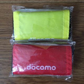 エヌティティドコモ(NTTdocomo)の✨新品✨ エコバッグ ２個セット(エコバッグ)