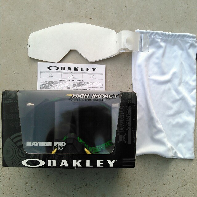 Oakley オークリー ゴーグル 自動車/バイクのバイク(装備/装具)の商品写真