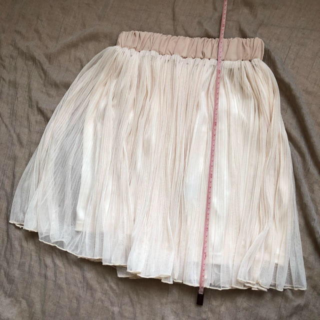 042.チュールスカート レディースのスカート(ミニスカート)の商品写真