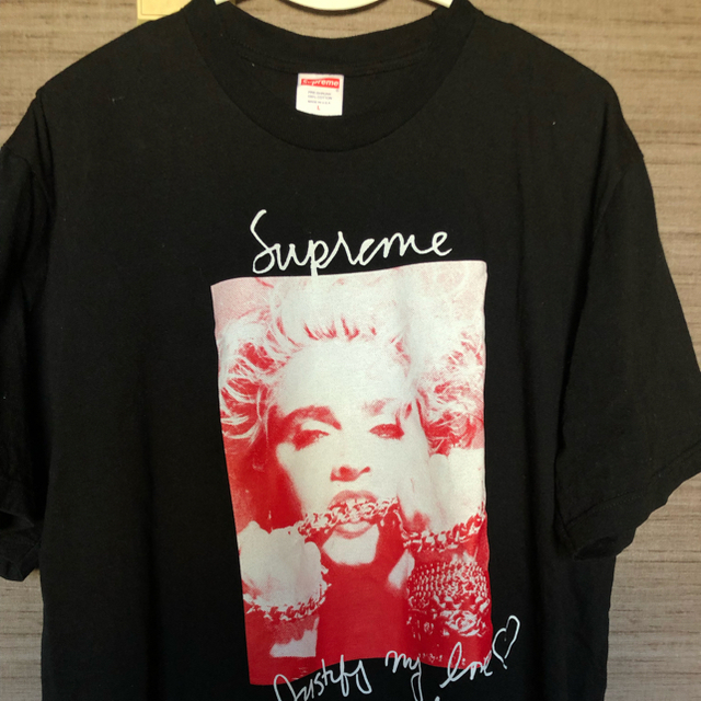 Supreme(シュプリーム)のSupreme madonna Tee Black Lサイズ メンズのトップス(Tシャツ/カットソー(半袖/袖なし))の商品写真