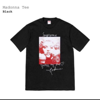 シュプリーム(Supreme)のSupreme madonna Tee Black Lサイズ(Tシャツ/カットソー(半袖/袖なし))