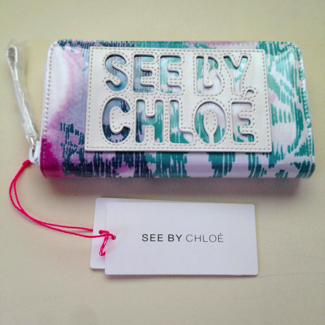 Chloe(クロエ)のSEE BY CHLOE♡パテント長財布 レディースのファッション小物(財布)の商品写真